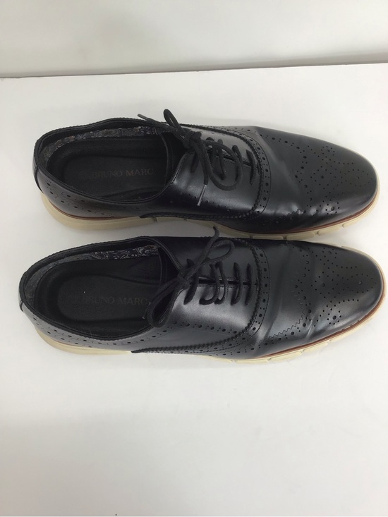 Bruno Marc Grandwing Crossflex Oxford Sneaker Casual Office Black Size 13 main image 8